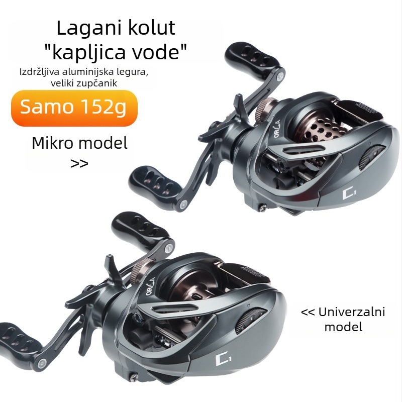 7.0:1 Morski spinning kolut, univerzalni za duga bacanja i ribolov na umjetnu mamac