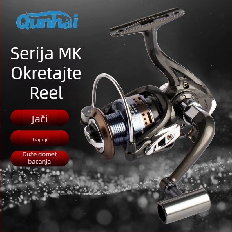 Qunhai MK2000-7000 spinning kolut za ribolov, pakiranje 40 komada