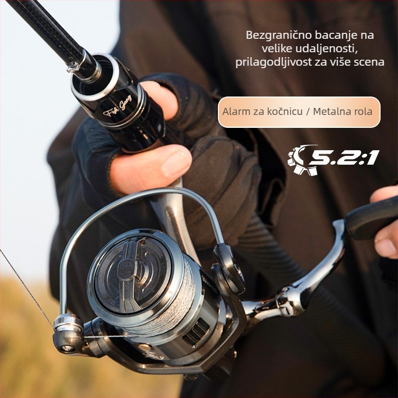 Spinning kolut za ribolov, marka ROLLFISH, kutija 40 komada, ovlaštena privatna marka