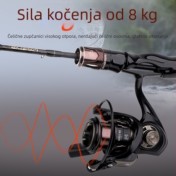 Spinning mašina za ribolov | Roll fish | Kutija od 10 komada | Privatni brend: Da