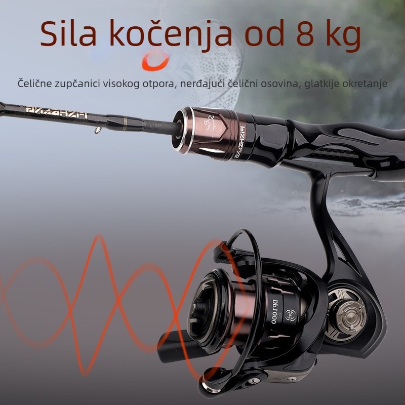 Spinning mašina za ribolov | Roll fish | Kutija od 10 komada | Privatni brend: Da