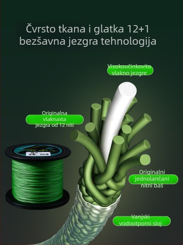 AISHANG glavna ribolovna linija – PE materijal – ribolovna linija