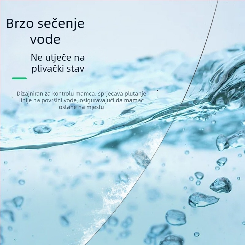 ROLLFISH Glavna linija PE, četverostruko pletena, 100 m, dugi domet bacanja