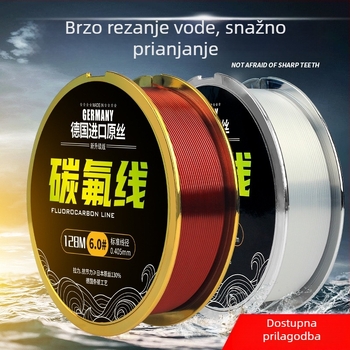 Nylon ribolovna linija s liderom za umjetne mamce — mekana, jaka, otporna na habanje, protiv kovitlanja