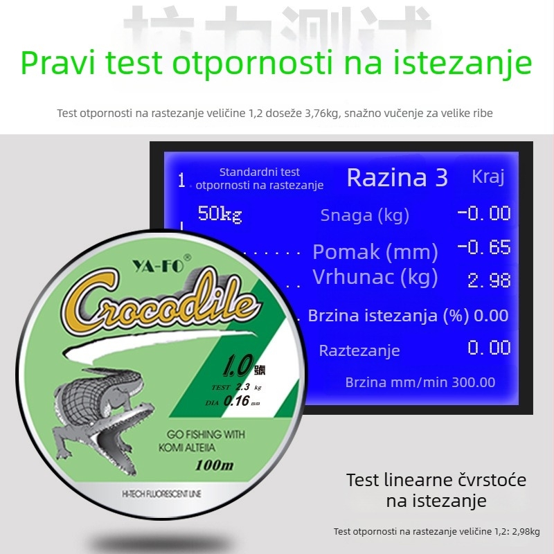 Ya Feng najlon glavna linija za ribolov s visokom čvrstoćom