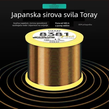 UZAKI nylon glavna linija za pecanje – vrlo dobra snaga, 1 kutija s 10 komada, ribolovna linija