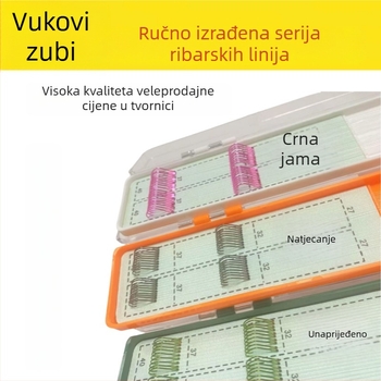 Fisherman najlonska podlinija, snažna ribolovna linija, kutija od 20 komada