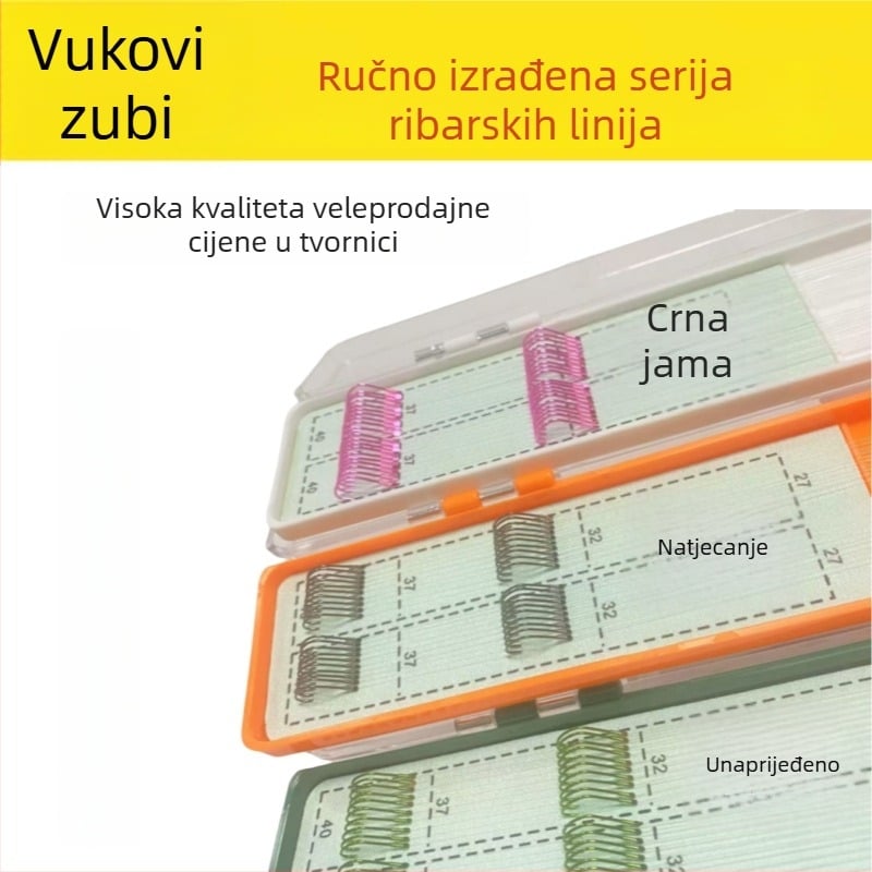 Fisherman najlonska podlinija, snažna ribolovna linija, kutija od 20 komada