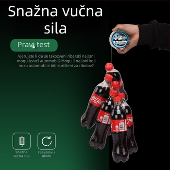 Glavna linija za ribolov, najlon, snažna, pakiranje 10 kom, East Fishing Master