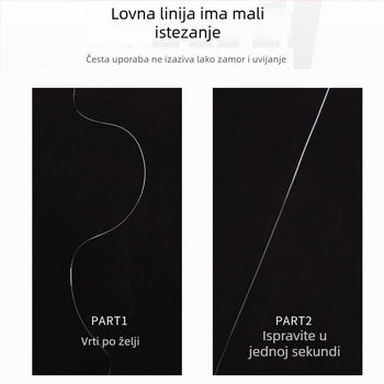 Glavna linija za ribolov, najlon, snažna, pakiranje 10 kom, East Fishing Master