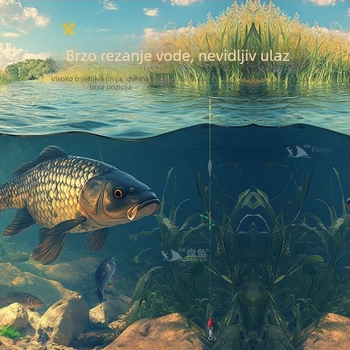 Set glavne linije bez olova i trolling linije za velike ribe — materijal: najlon vlakna, duljina prilagodljiva, podrijetlo: Baoding, Hebei, mjesto ribolova: Black Pit