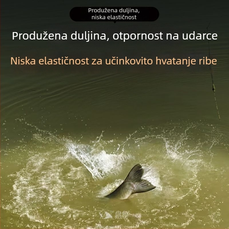 Set glavne linije bez olova i trolling linije za velike ribe — materijal: najlon vlakna, duljina prilagodljiva, podrijetlo: Baoding, Hebei, mjesto ribolova: Black Pit