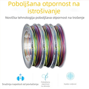 Guojie Ruixin PE pleteni glavna linija, licencirana privatna marka, kutija 500 komada