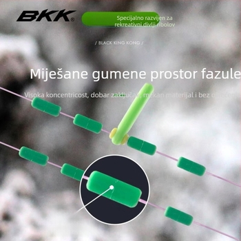 Set glavne linije bez čvorova, poboljšano izdanje za rekreacijski ribolov, ručno vezano, najlon ribarska linija, spremno za korištenje