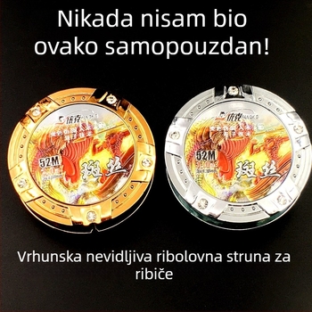 Najlon glavna linija za ribolov s kamuflažnim točkastim uzorkom, mijenja boju, visoka čvrstoća za morski ribolov.