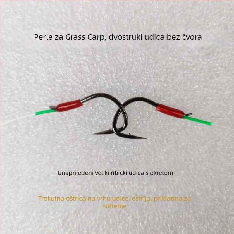 A60 Crank – Unaprijeđena Velika Ribarska Kukа S Bezuzlovnim Vodičem, Perla i Sidreno Ojačanu Najlonsku LIniju