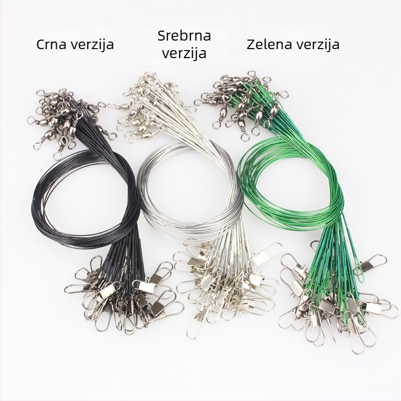 Glavna ribolovna linija s žičanim predvodnikom i linijom protiv ugriza, set za povezivanje štapa — Old Bian Fishing Gear (Brand: Old Bian Fishing Gear; Material: Wire line; Category: Fishing line; Strength: Other)