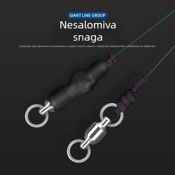 Glavna linija za ribolov Yingke, najlonska linija, otporna na habanje
