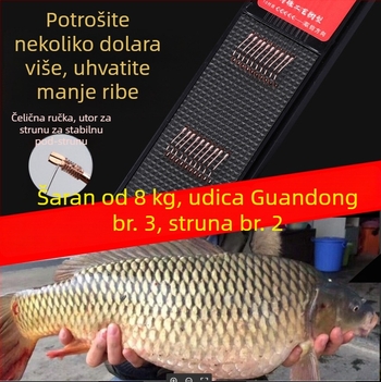 Najlonska ribolovna linija – podlinija, snažna glavna linija, anti uvijanja, velika mamac