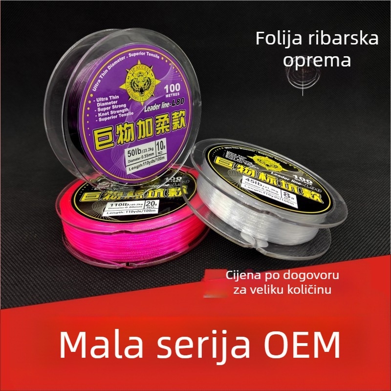 Predveza za ribolov od najlona – snažna izdržljivost, pakiranje 10 kom.