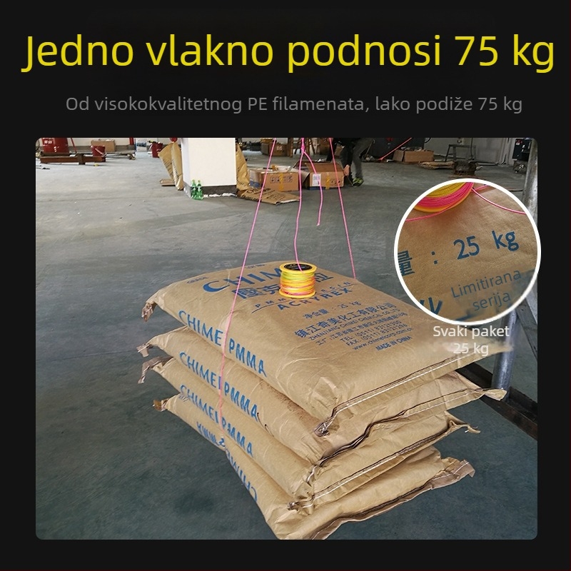 Yu Kui PE glavna linija za ribolov – snažna, pakiranje 10 komada