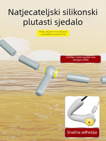 Set najlonske ribolovne linije za natjecanja – glavna linija, duljina 2,7 m, za natjecanja i rekreacijski ribolov