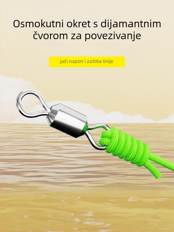 Set najlonske ribolovne linije za natjecanja – glavna linija, duljina 2,7 m, za natjecanja i rekreacijski ribolov