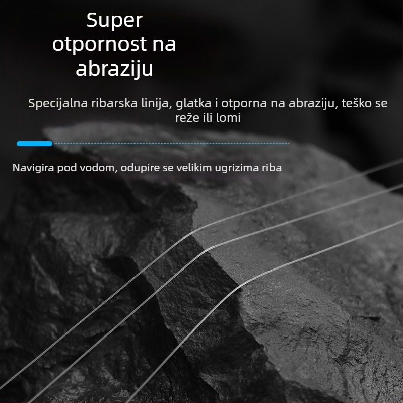 Glavna ribolovna linija, marka bkm, PE pletena linija, nosivost 3–33 kg