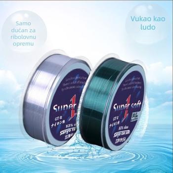 Sanyo najlon pod-linija – proizvedeno u Japanu, jaka, izuzetno mekana, otporna na habanje