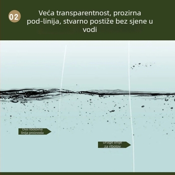 Sanyo najlon pod-linija – proizvedeno u Japanu, jaka, izuzetno mekana, otporna na habanje