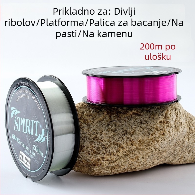 Glavna linija za ribolov od najlona – Fisherman Cat, snažna vuča, 10 rolni u kutiji