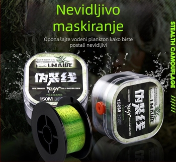 Nylon glavna linija za ribolov, snaga 15 lb, pakiranje 30