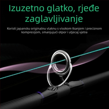Quality 8-slojna PE glavna linija za ribolov – glatka, otporna na trošenje, jaka, čvrsto pletena