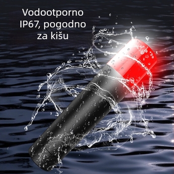 Brodna noćna navigacijska svjetiljka – LED, kućište ABS+PC, punjivo napajanje, model T1, inteligentni dodirni prekidač