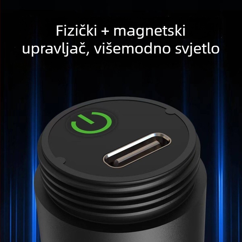 Brodna noćna navigacijska svjetiljka – LED, kućište ABS+PC, punjivo napajanje, model T1, inteligentni dodirni prekidač