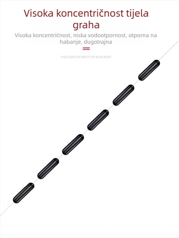 Silikonske spacer Kuglice u obliku masline za ribolov – u velikom pakiranju, mali dodaci za ribarsku liniju