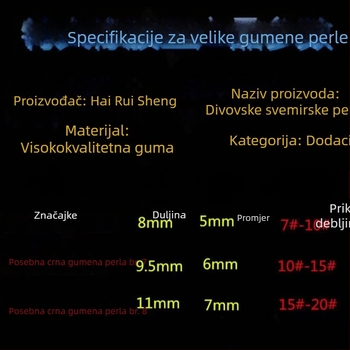 Mamac za lov Sturgeon - Aquamarine, Oxford materijal, podrijetlo Hebei
