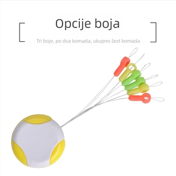Kesi gumene kuglice za kameniti ribolov – sprječavanje sudara i gubitka pozicije (Podrijetlo: Kina; Materijal: Guma)