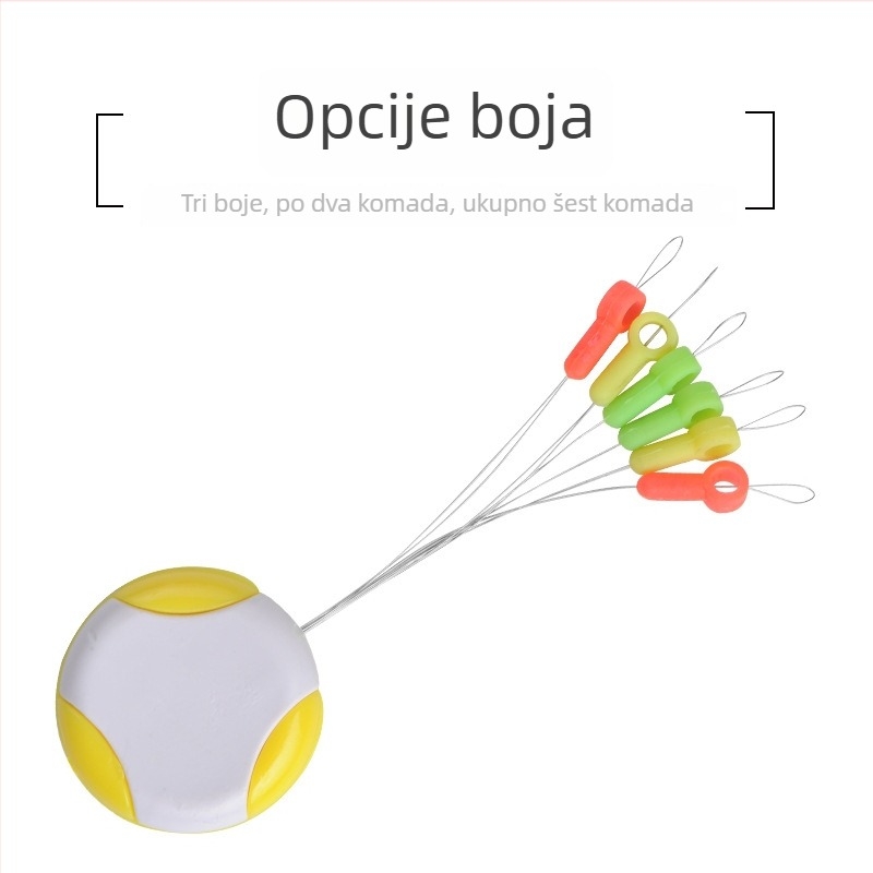 Kesi gumene kuglice za kameniti ribolov – sprječavanje sudara i gubitka pozicije (Podrijetlo: Kina; Materijal: Guma)