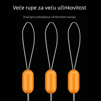 Kucheng silikonska pozicionirajuća perla za ribarsku liniju – visoka koncentriranost, lako prolaženje, spacer perla za natjecateljske linije