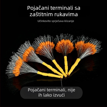 Kucheng silikonska pozicionirajuća perla za ribarsku liniju – visoka koncentriranost, lako prolaženje, spacer perla za natjecateljske linije