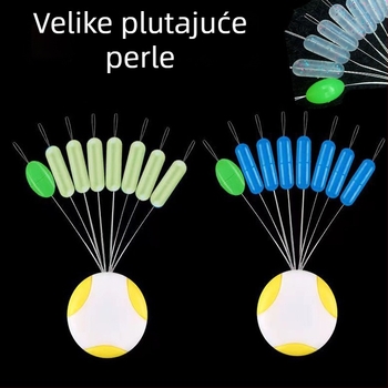 Silikonski Space Beans 7+1 cilindrični ribolovni dodatak