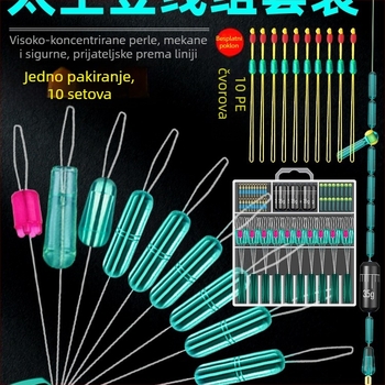 Set ribolovnih dodataka – Materijal: svila cvijeta, Space Bean set od 10 komada, uključuje glavnu liniju i male komponente