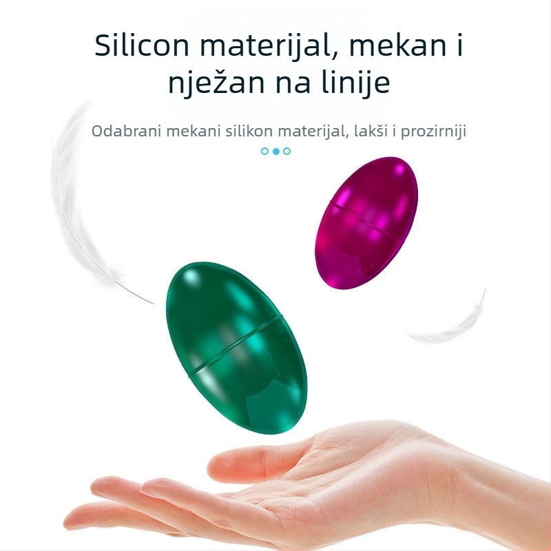 Silikonske ribolovne perle – maslinastog oblika, zaključavajuće velike perle za morski ribolov (Materijal: silikon)