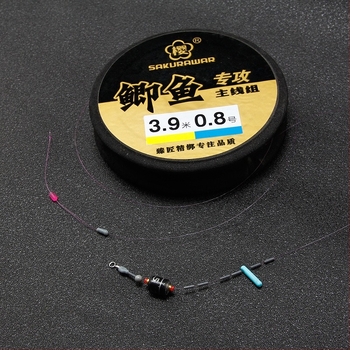 Set glavne linije za karasa, najlon, zimska upotreba, pogodan za slatkovodni i morski ribolov