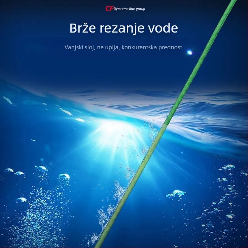 Set glavne linije s udicama za ribolov – materijal PE; Podrijetlo: Kopno Kine; Mjesto lova: Drugo