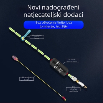 Escape Angler najlonska glavna linija za ribolov, 200 komada u kutiji