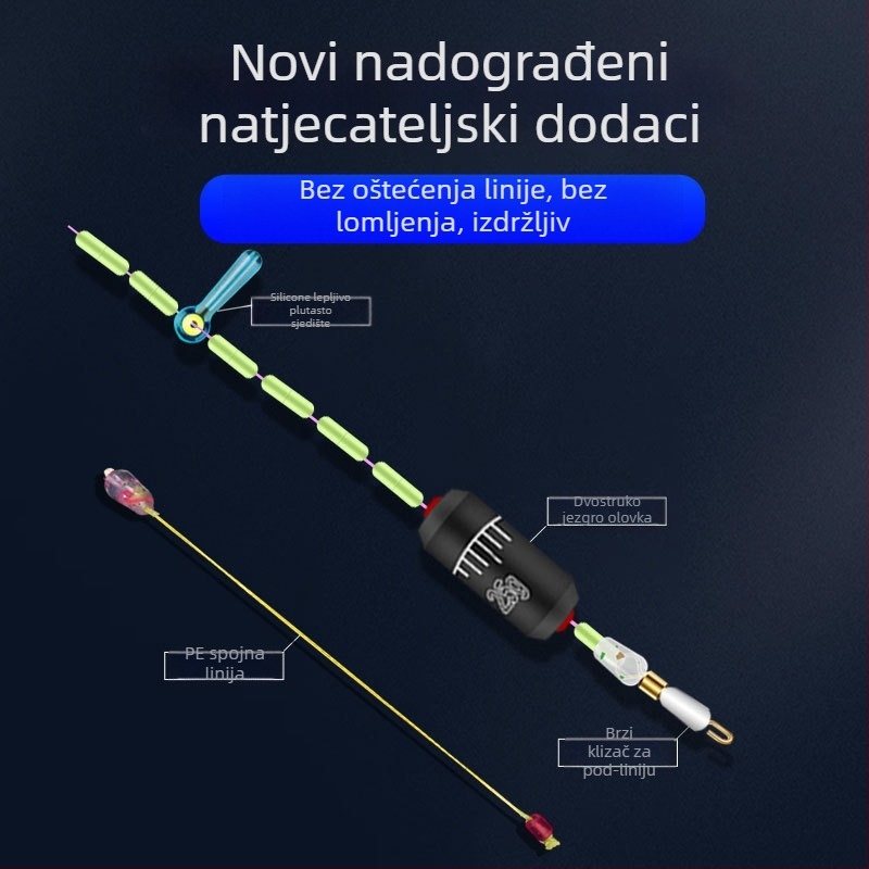 Escape Angler najlonska glavna linija za ribolov, 200 komada u kutiji
