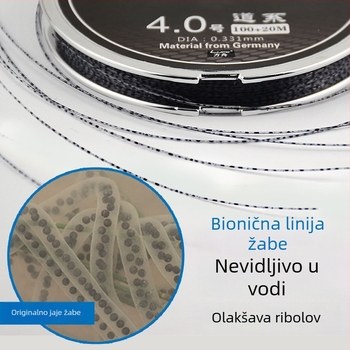 Glavna linija Fisher Najlon Snažna 300 kom