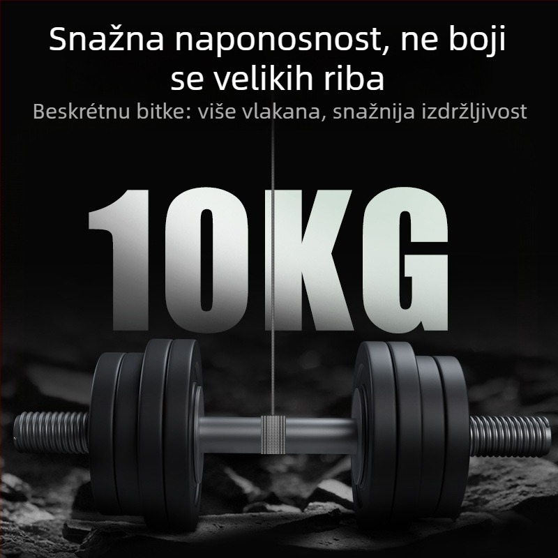 Podlinija za ribolov, PE, bez čvorova, 5000 m, visoka čvrstoća